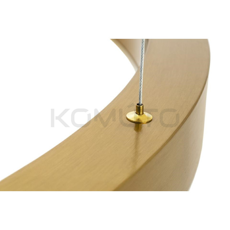 Lampa Wisząca glamour Ring 80 nowoczesny świecący okrąg Lampa Wisząca glamour Ring 80 nowoczesny świecący okrąg