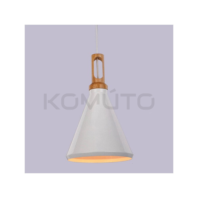 Lampa Wisząca Nordic Woody Tall metalowa