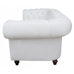 Sofa Chesterfield Lady Rem Skóra 3 os.