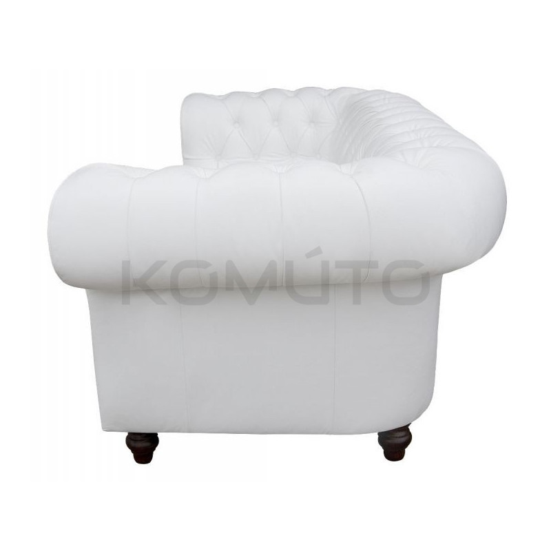 Sofa Chesterfield Lady Rem Skóra 3 os.