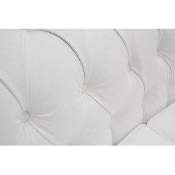 Sofa Chesterfield Lady Rem Skóra 3 os.