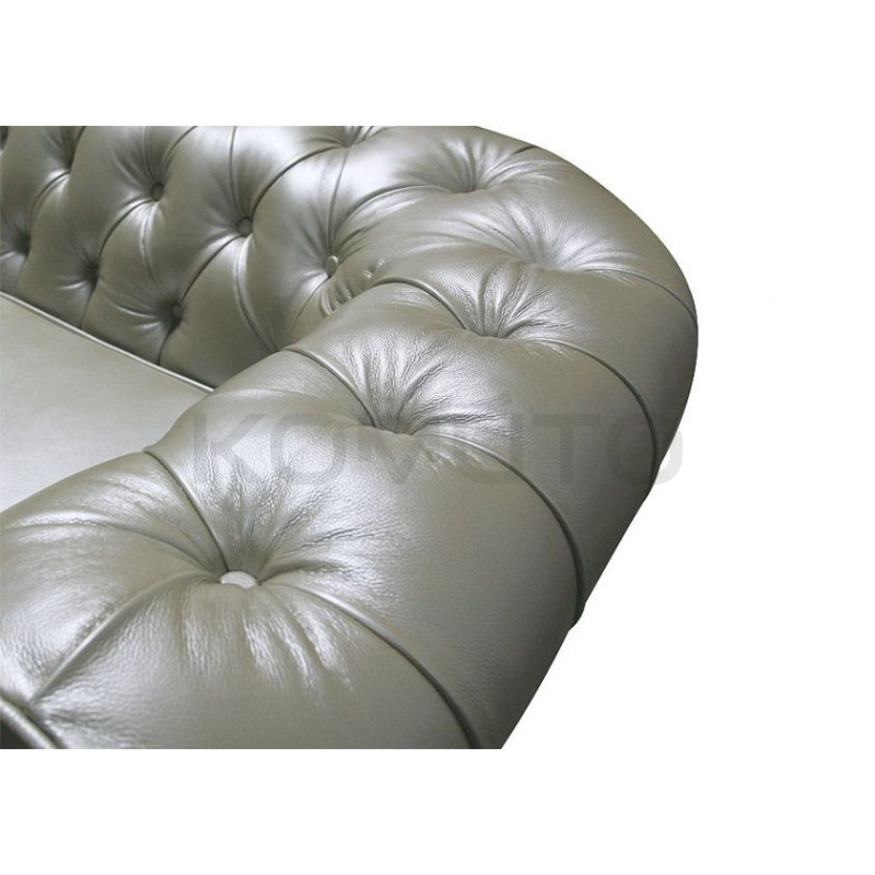 Sofa Chesterfield Canon Skóra 4 os. Sofa Chesterfield Canon Skóra 4 os.
