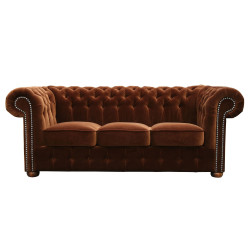 Sofa Chesterfield Classic 3 osobowa plusz, welur, velvet Sofa Chesterfield Classic 3 osobowa plusz, welur, velvet