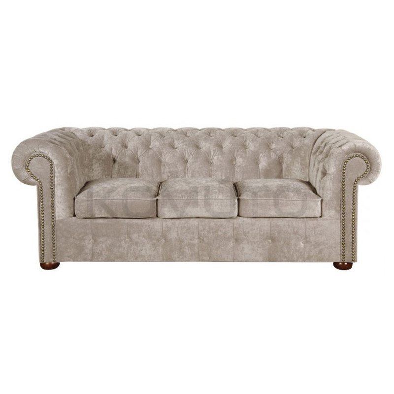 Sofa Chesterfield Classic 3 osobowa plusz, welur, velvet Sofa Chesterfield Classic 3 osobowa plusz, welur, velvet