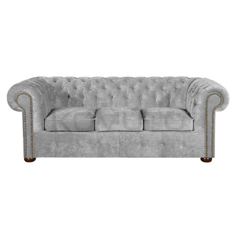 Sofa Chesterfield Classic 3 osobowa plusz, welur, velvet Sofa Chesterfield Classic 3 osobowa plusz, welur, velvet