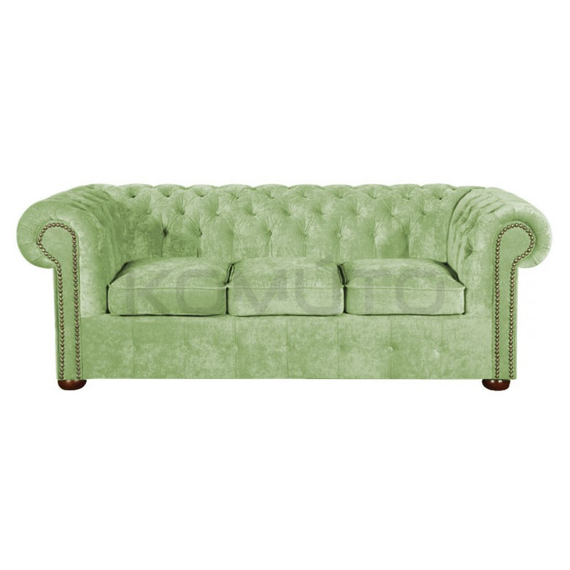 Sofa Chesterfield Classic 3 osobowa plusz, welur, velvet Sofa Chesterfield Classic 3 osobowa plusz, welur, velvet