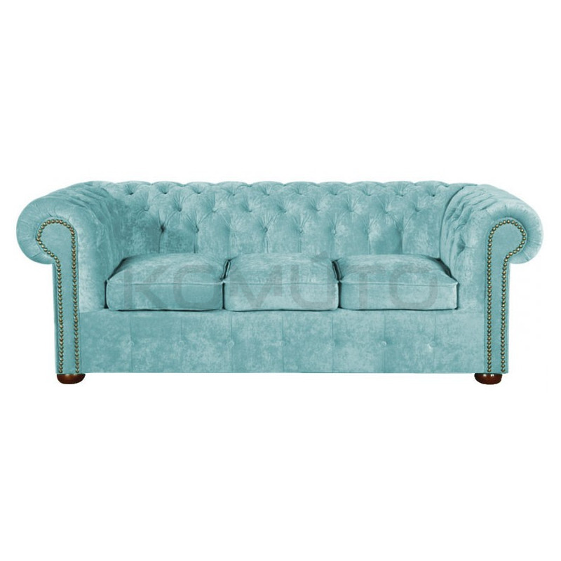 Sofa Chesterfield Classic 3 osobowa plusz, welur, velvet Sofa Chesterfield Classic 3 osobowa plusz, welur, velvet