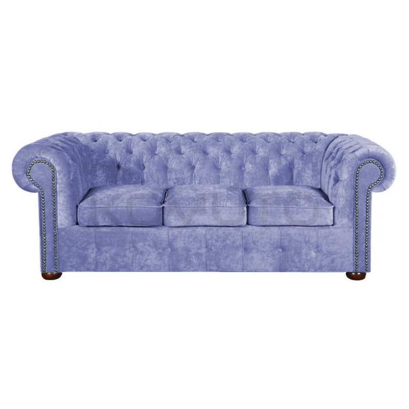 Sofa Chesterfield Classic 3 osobowa plusz, welur, velvet Sofa Chesterfield Classic 3 osobowa plusz, welur, velvet