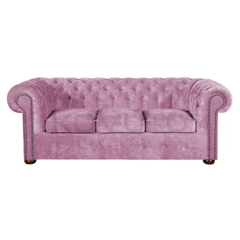 Sofa Chesterfield Classic 3 osobowa plusz, welur, velvet Sofa Chesterfield Classic 3 osobowa plusz, welur, velvet
