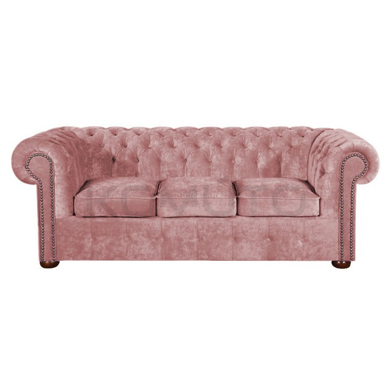 Sofa Chesterfield Classic 3 osobowa plusz, welur, velvet Sofa Chesterfield Classic 3 osobowa plusz, welur, velvet