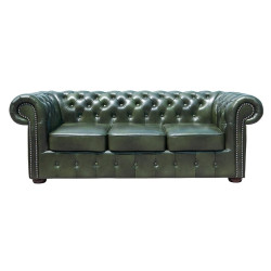 Sofa Chesterfield Classic skóra 3 os.