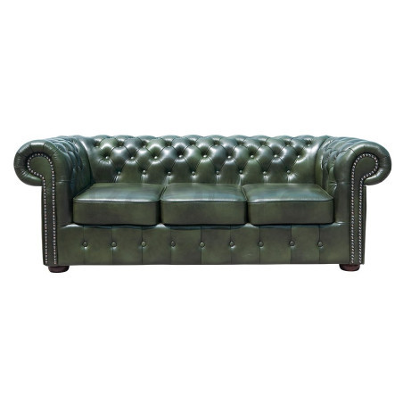 Skórzana Sofa Chesterfield Classic 3 osobowa