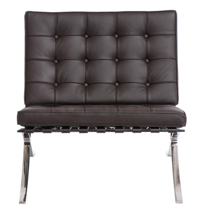 Fotel BA Inspirowany Projektem Barcelona skóra naturalna Fotel BA Inspirowany Projektem Barcelona skóra naturalna