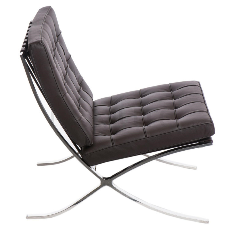 Fotel BA Inspirowany Projektem Barcelona skóra naturalna Fotel BA Inspirowany Projektem Barcelona skóra naturalna