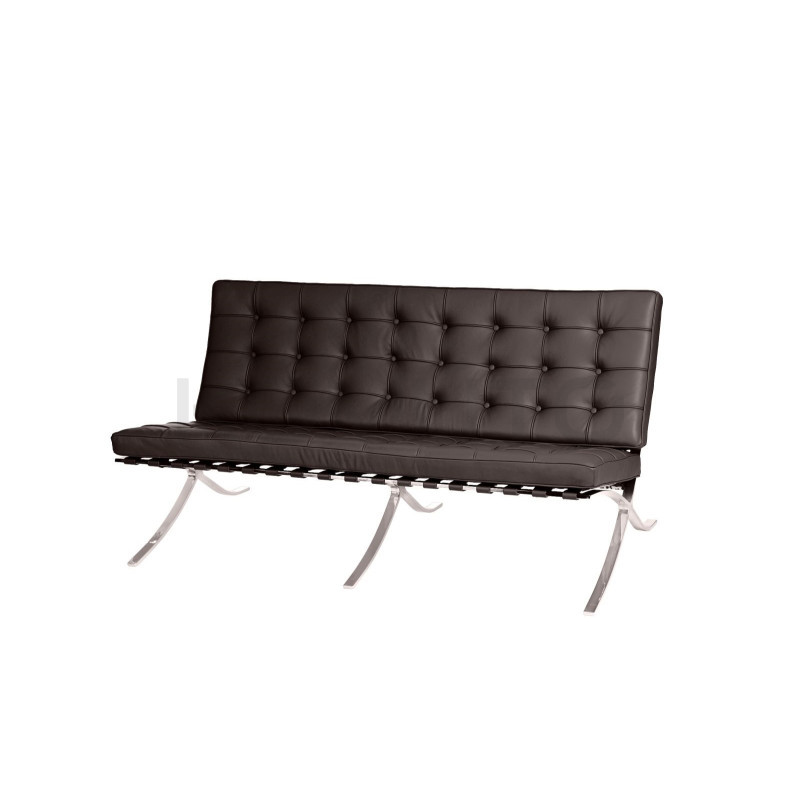 Sofa Inspirowana Barcelona BA skóra naturalna 2 osobowa