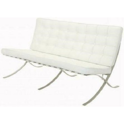 Sofa Inspirowana Barcelona BA skóra 2 os.