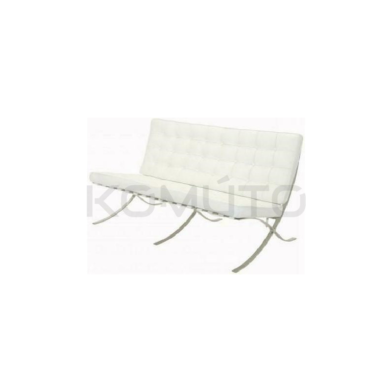 Sofa Inspirowana Barcelona BA skóra naturalna 2 osobowa