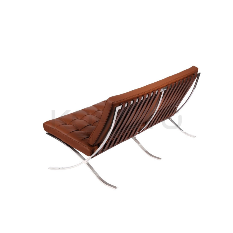 Sofa Inspirowana Barcelona BA skóra naturalna 2 osobowa Sofa Inspirowana Barcelona BA skóra naturalna 2 osobowa