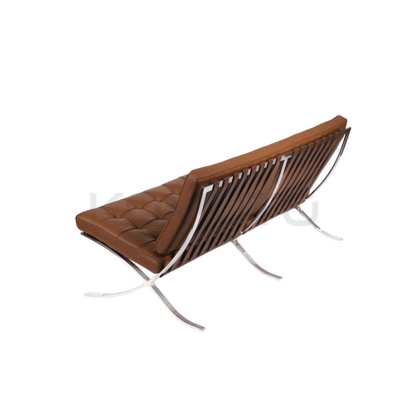 Sofa Inspirowana Barcelona BA skóra naturalna 3 osobowa Sofa Inspirowana Barcelona BA skóra naturalna 3 osobowa