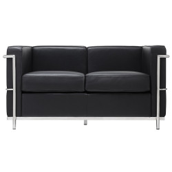 Sofa Inspirowana Lc2 skóra 2 os.